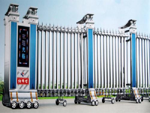 洛陽電動伸縮門1